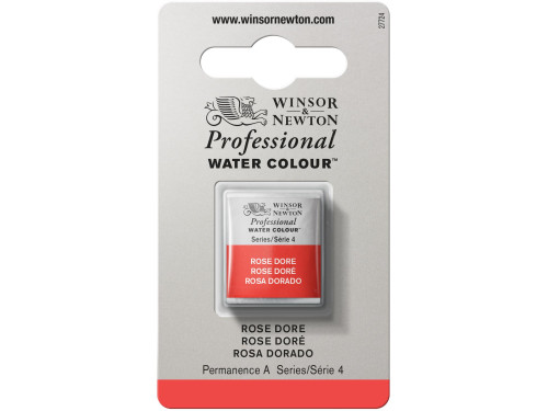 Farba akwarelowa Professional w półkostce - Winsor & Newton - Rose Dore