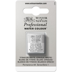 Professional Watercolor half-pan - Winsor & Newton - Titanium White