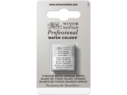 Professional Watercolor half-pan - Winsor & Newton - Titanium White