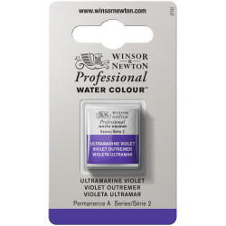 Farba akwarelowa Professional w półkostce - Winsor & Newton - Ultramarine Violet