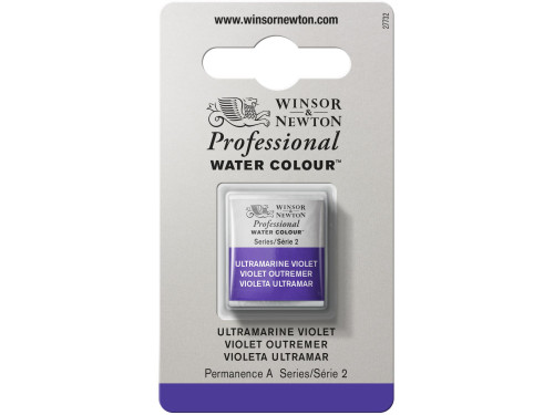 Professional Watercolor half-pan - Winsor & Newton - Ultramarine Violet