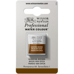 Farba akwarelowa Professional w półkostce - Winsor & Newton - Vandyke Brown