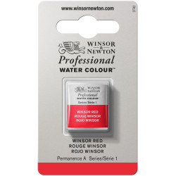 Professional Watercolor half-pan - Winsor & Newton - Winsor Red