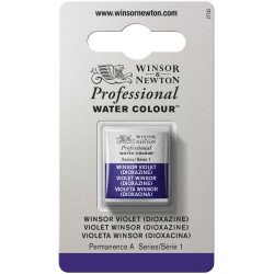 Farba akwarelowa Professional w półkostce - Winsor & Newton - Winsor Violet