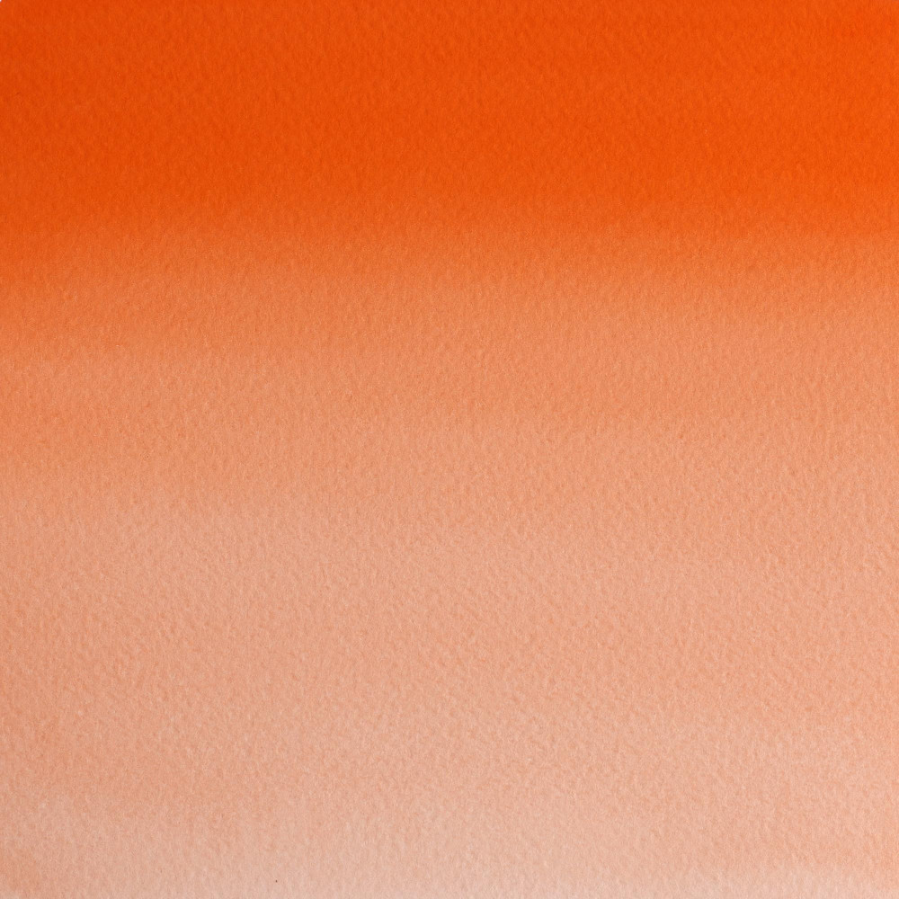 Professional Watercolor half-pan - Winsor & Newton - Winsor Orange (Red Shade)