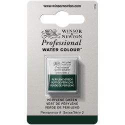 Farba akwarelowa Professional w półkostce - Winsor & Newton - Perylene Green