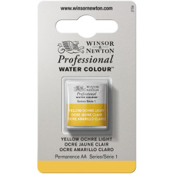 Farba akwarelowa Professional w półkostce - Winsor & Newton - Yellow Ochre Light
