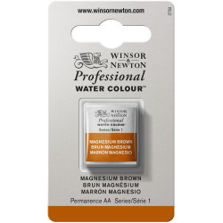 Professional Watercolor half-pan - Winsor & Newton - Magnesium Brown