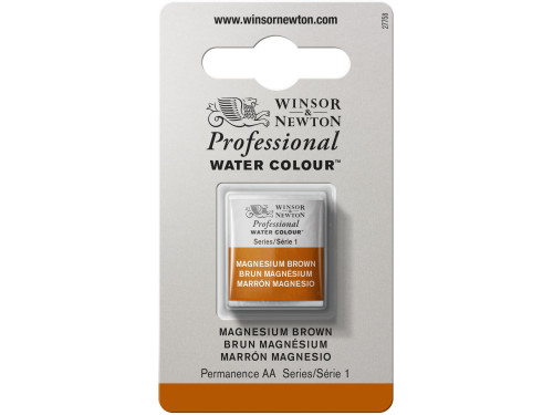 Professional Watercolor half-pan - Winsor & Newton - Magnesium Brown