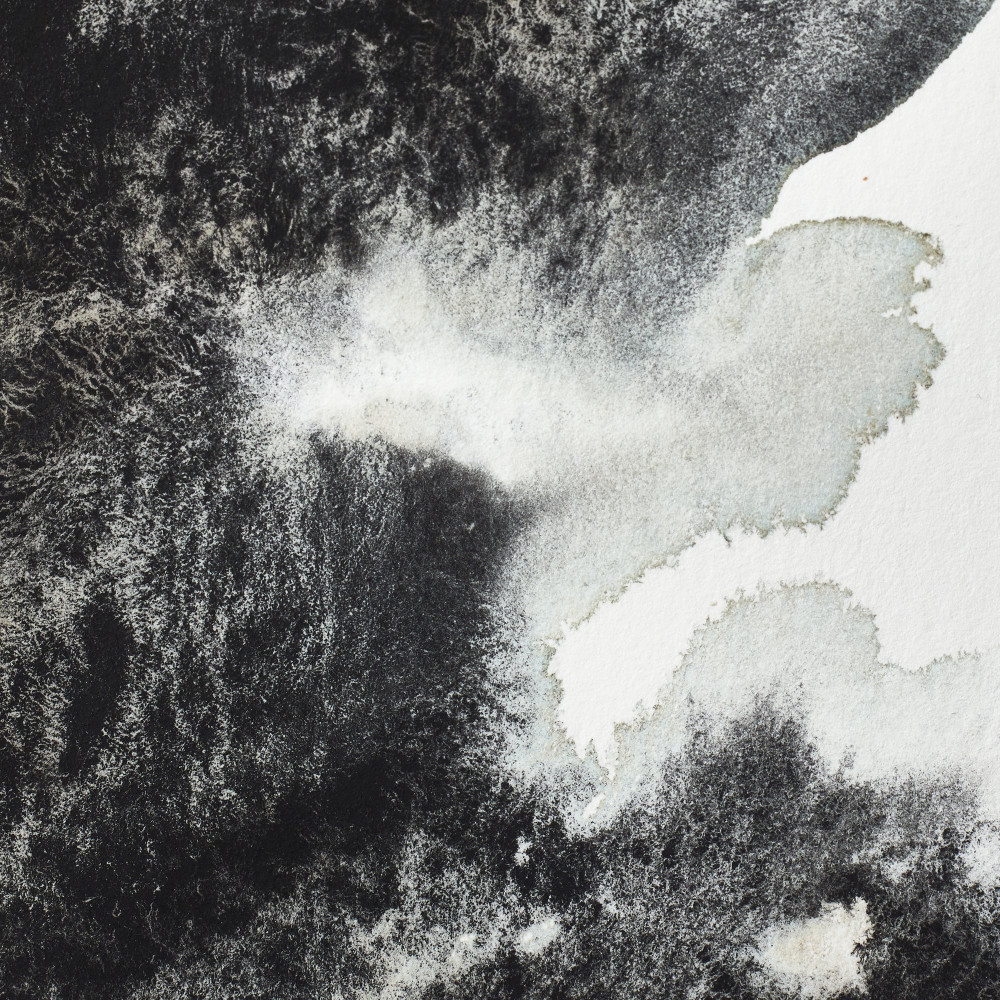 Farba akwarelowa Professional w półkostce - Winsor & Newton - Mars Black