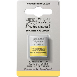 Professional Watercolor half-pan - Winsor & Newton - Turner's Yellow