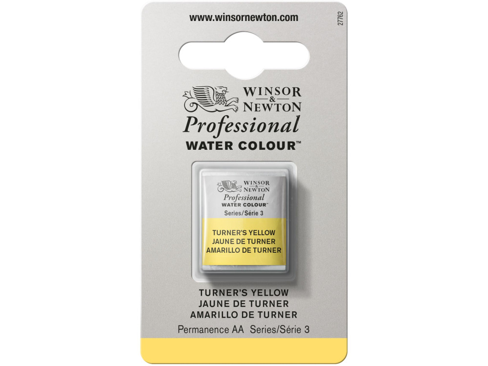 Professional Watercolor half-pan - Winsor & Newton - Turner's Yellow