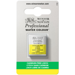 Farba akwarelowa Professional w półkostce - Winsor & Newton - Cadmium Free Lemon