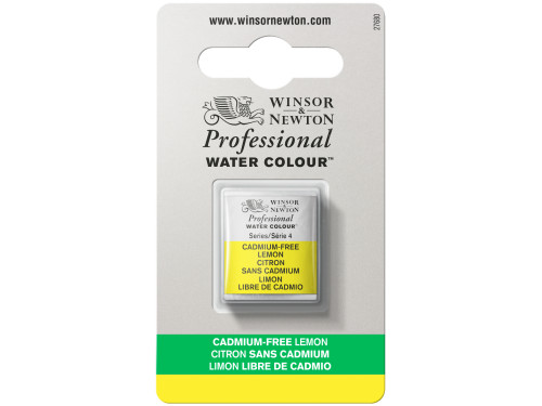 Farba akwarelowa Professional w półkostce - Winsor & Newton - Cadmium Free Lemon
