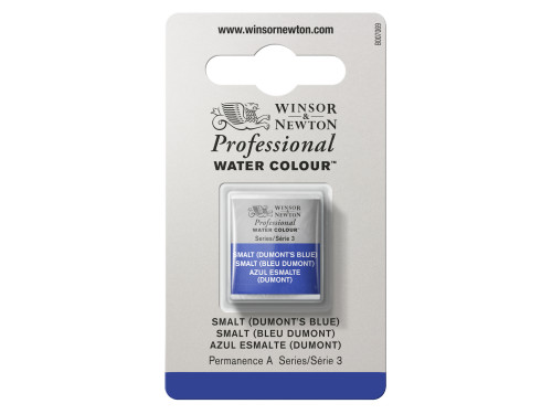 Farba akwarelowa Professional w półkostce - Winsor & Newton - Smalt