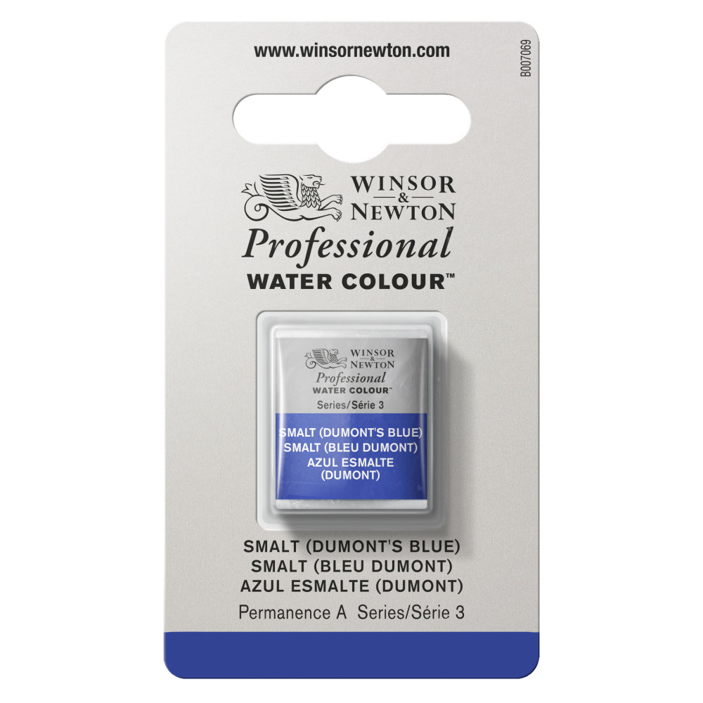 Professional Watercolor half-pan - Winsor & Newton - Smalt