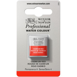 Farba akwarelowa Professional w półkostce - Winsor & Newton - Cadmium Red