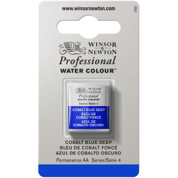 Professional Watercolor half-pan - Winsor & Newton - Cobalt Blue Deep
