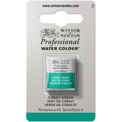 Farba akwarelowa Professional w półkostce - Winsor & Newton - Cobalt Green