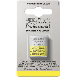Farba akwarelowa Professional w półkostce - Winsor & Newton - Lemon Yellow