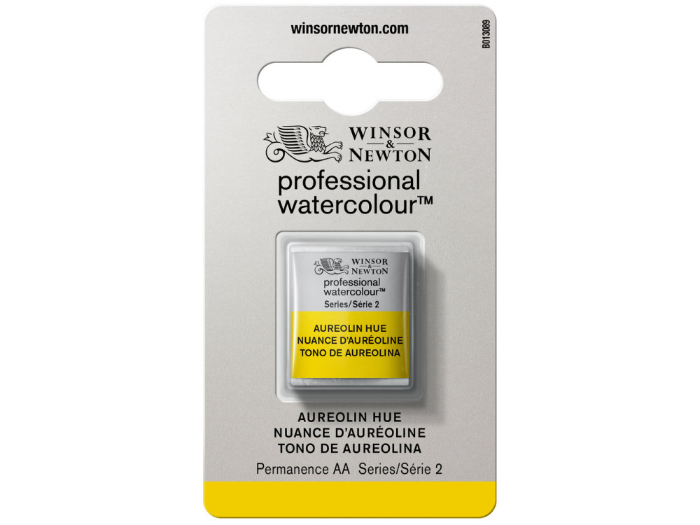 Farba akwarelowa Professional w półkostce - Winsor & Newton - Aureolin Hue