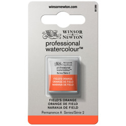 Farba akwarelowa Professional w półkostce - Winsor & Newton - Fields’s Orange