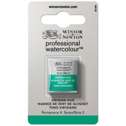 Professional Watercolor half-pan - Winsor & Newton - Viridian Hue