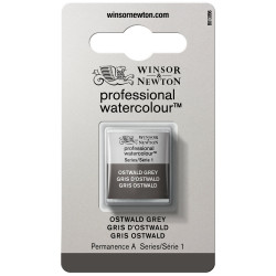 Professional Watercolor half-pan - Winsor & Newton - Ostwald Grey