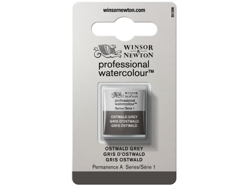 Professional Watercolor half-pan - Winsor & Newton - Ostwald Grey