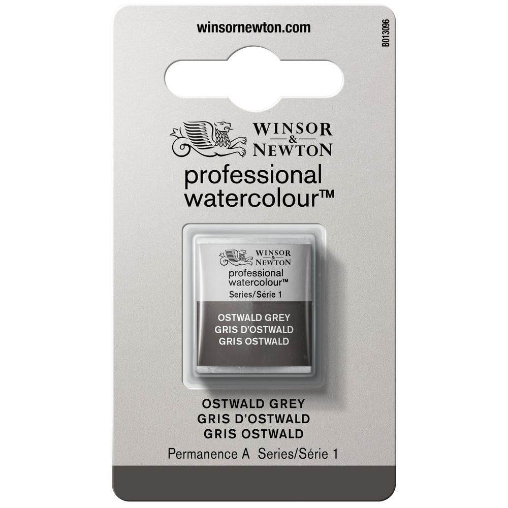 Professional Watercolor half-pan - Winsor & Newton - Ostwald Grey