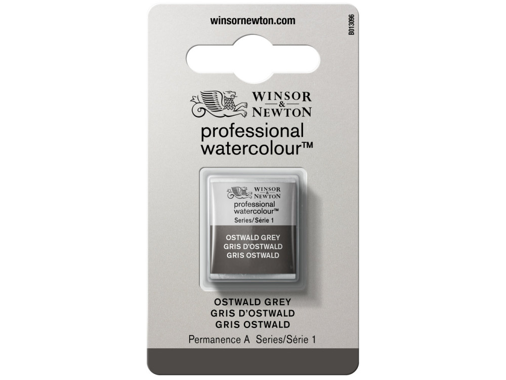 Farba akwarelowa Professional w półkostce - Winsor & Newton - Ostwald Grey