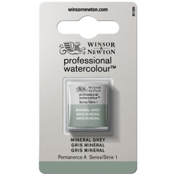 Professional Watercolor half-pan - Winsor & Newton - Mineral Grey