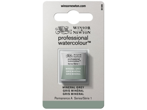 Professional Watercolor half-pan - Winsor & Newton - Mineral Grey