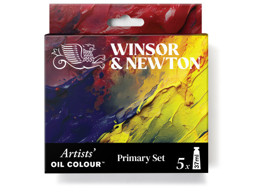 Zestaw farb olejnych Artists' Oil Colour Primary - Winsor & Newton - 5 x 37 ml