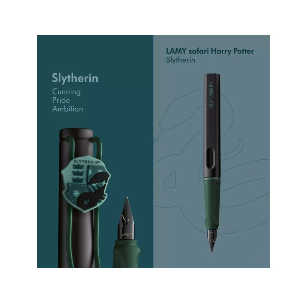 Pióro wieczne Safari Special Edition Harry Potter Slytherin - Lamy - M