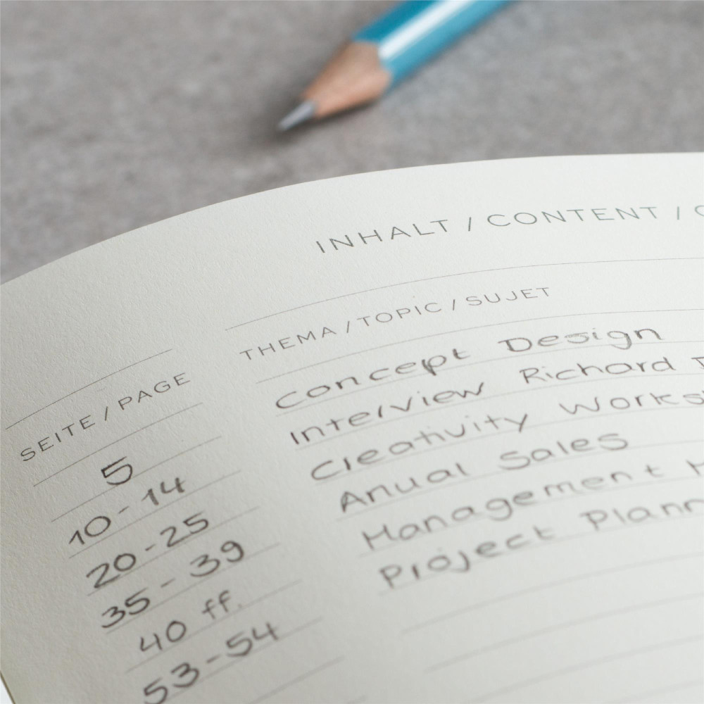 Ruled Notebook A5 - Leuchtturm1917 - Indigo