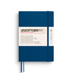 Ruled Notebook A5 - Leuchtturm1917 - Indigo