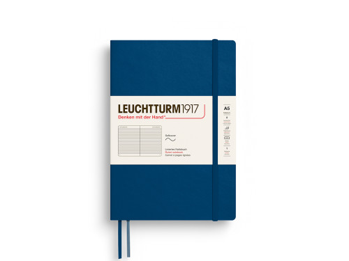 Ruled Notebook A5 - Leuchtturm1917 - Indigo