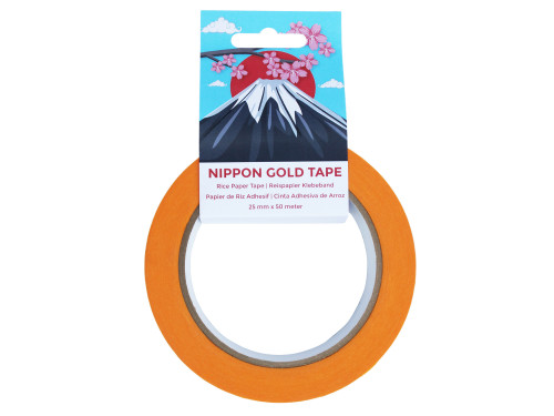 Taśma maskująca ryżowa Nippon Gold Tape - 25 mm x 50 m