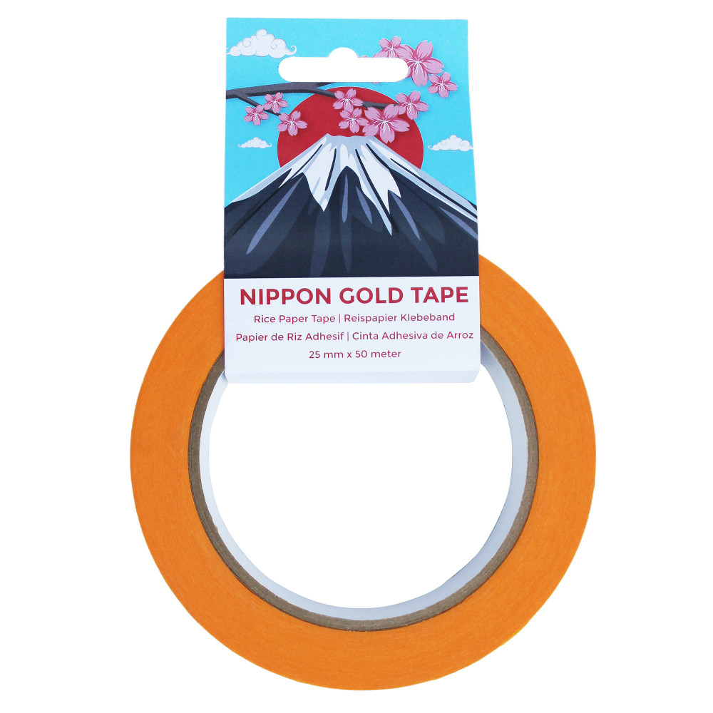 Taśma maskująca ryżowa Nippon Gold Tape - 25 mm x 50 m