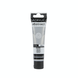 Abstract acrylic paint - Sennelier - 029 Iridescent Silver 60 ml