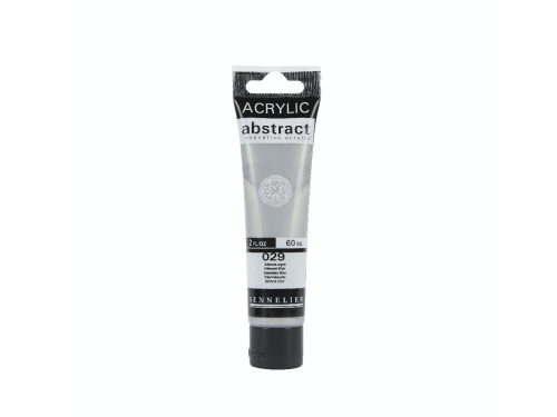 Abstract acrylic paint - Sennelier - 029 Iridescent Silver 60 ml