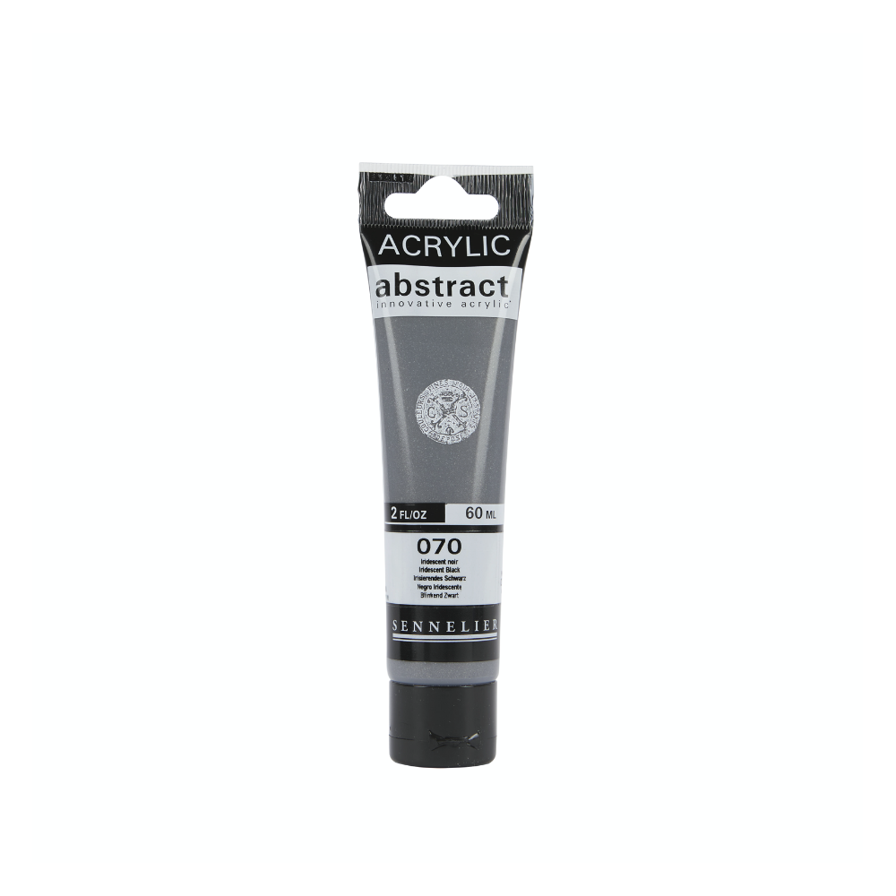 Farba akrylowa Abstract - Sennelier - 070 Iridescent Black 60 ml
