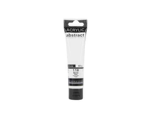Farba akrylowa Abstract - Sennelier - 116 Titanium White 60 ml