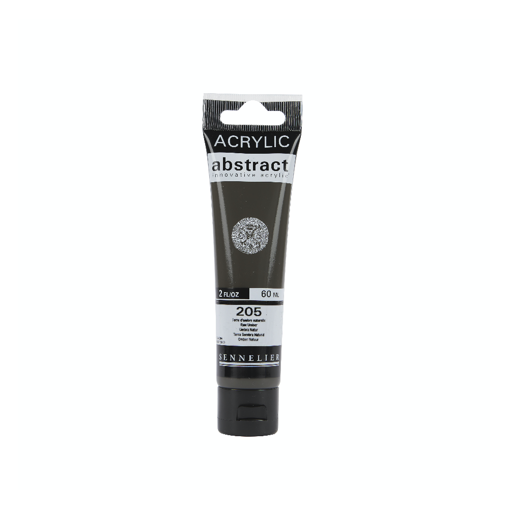 Abstract acrylic paint - Sennelier - 205 Raw Umber 60 ml