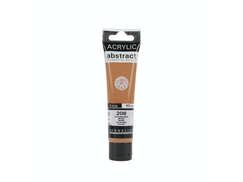 Farba akrylowa Abstract - Sennelier - 208 Raw Sienna 60 ml