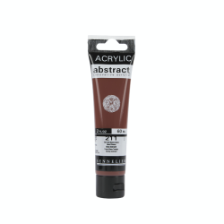 Abstract acrylic paint - Sennelier - 211 Burnt Sienna 60 ml