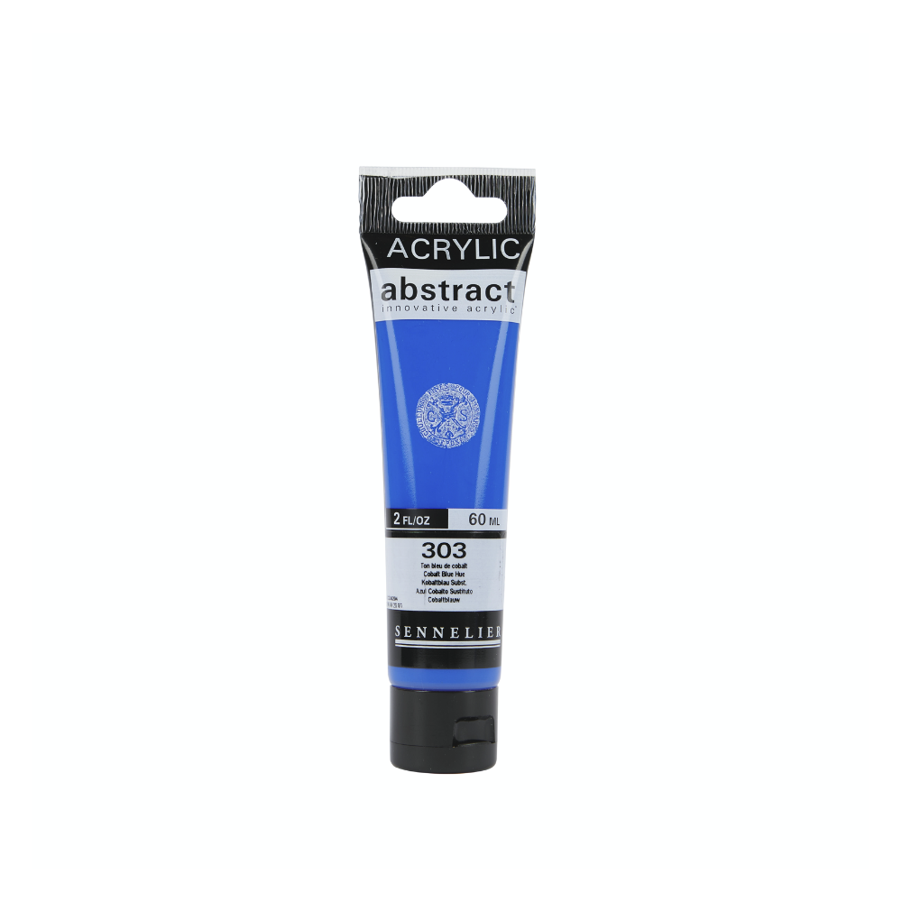 Abstract acrylic paint - Sennelier - 303 Cobalt Blue Hue 60 ml