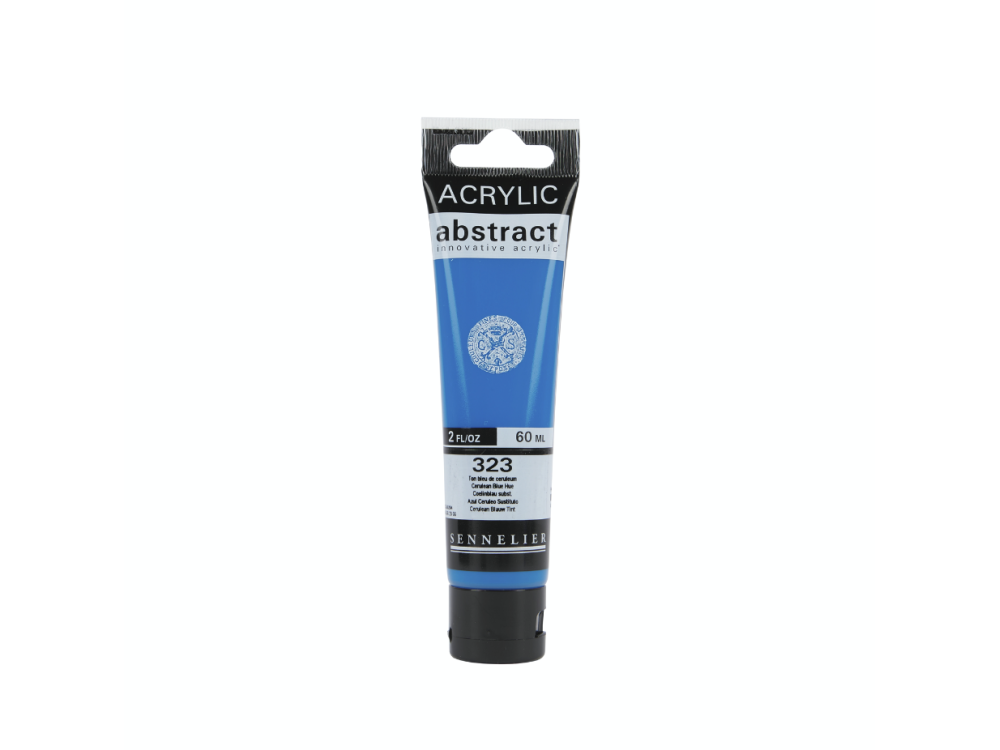 Abstract acrylic paint - Sennelier - 323 Cerulean Blue Hue 60 ml