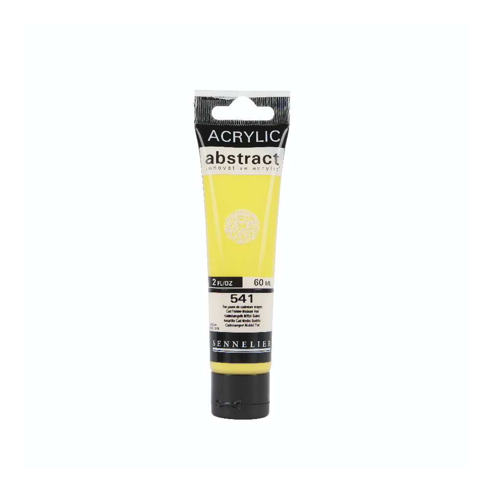Farba akrylowa Abstract - Sennelier - 541 Cadmium Yellow Medium Hue 60 ml